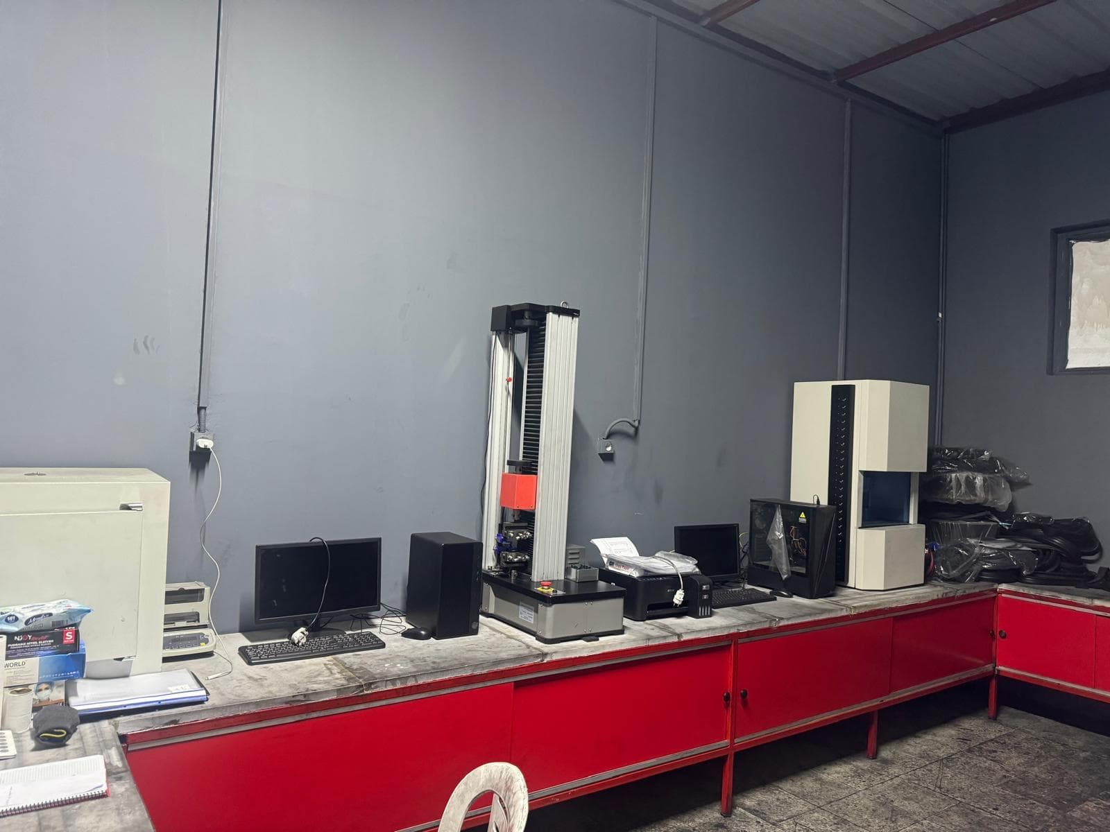 Testing lab